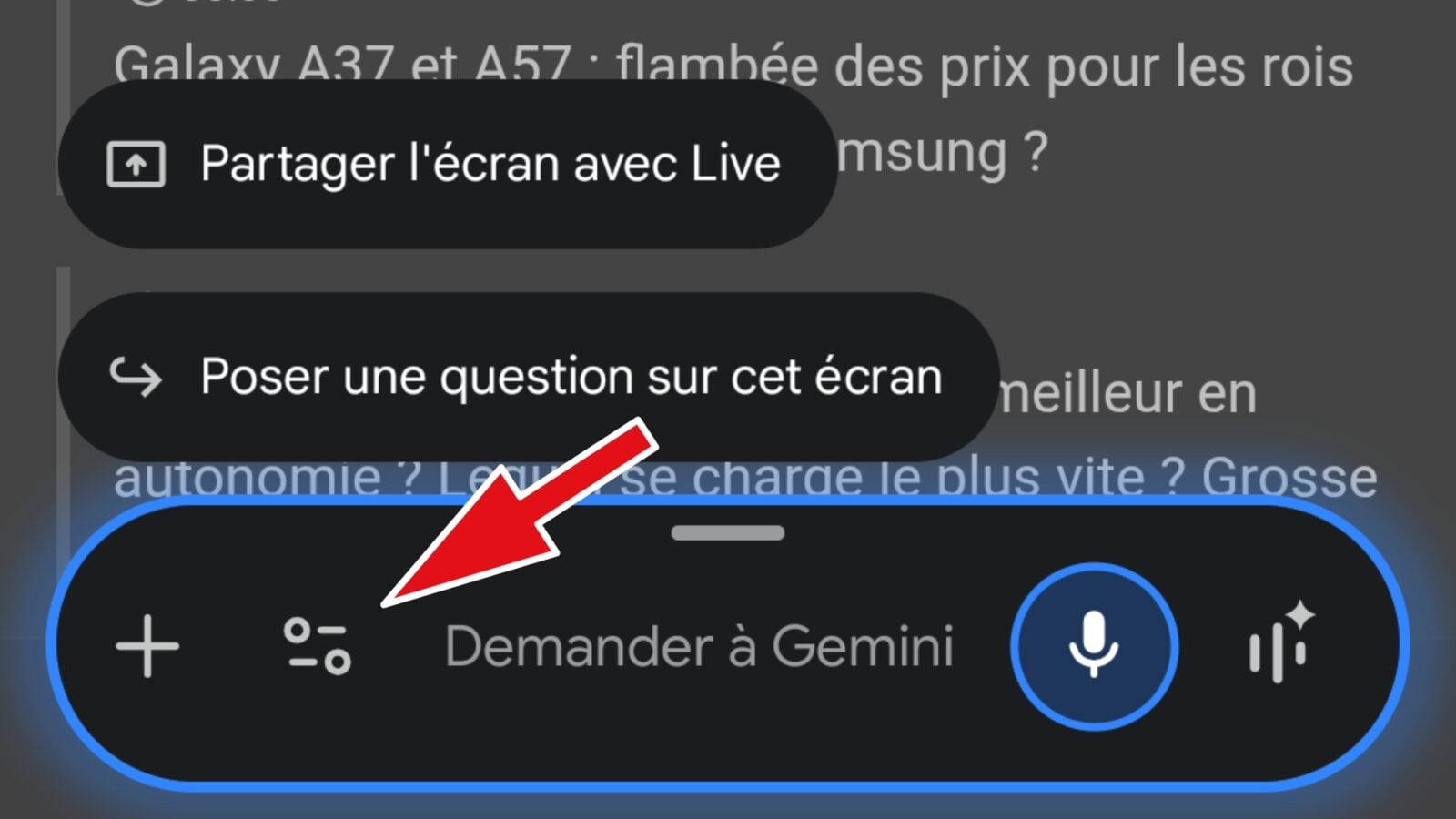 Gemini ukrywa narzędzia w nakładce. Google testuje nowy interfejs