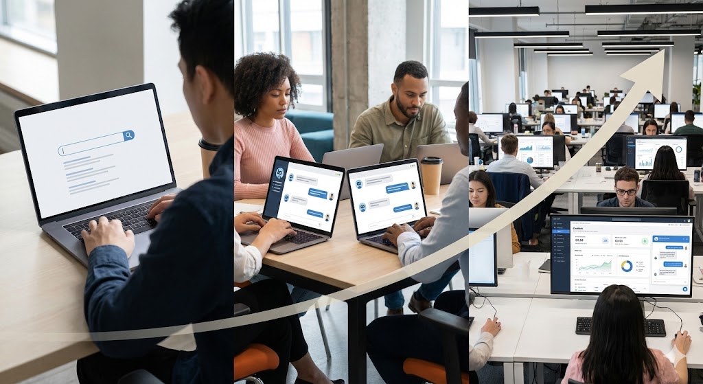 Boty AI czytają Twoje treści, ale nie przysyłają użytkowników