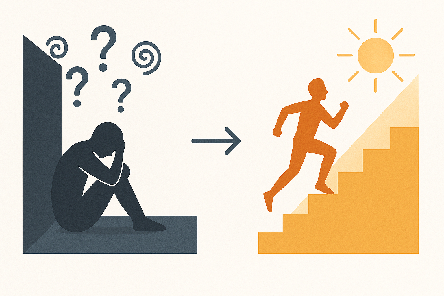 Infografika: Od strachu do działania - transformacja z AI