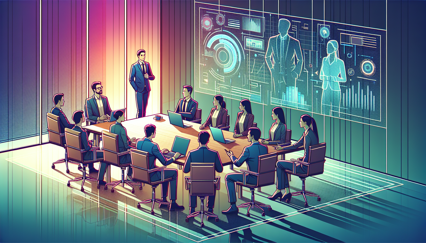 Google chwali się nowym TPU. Anthropic podpisuje kontrakt za miliardy - ilustracja AI