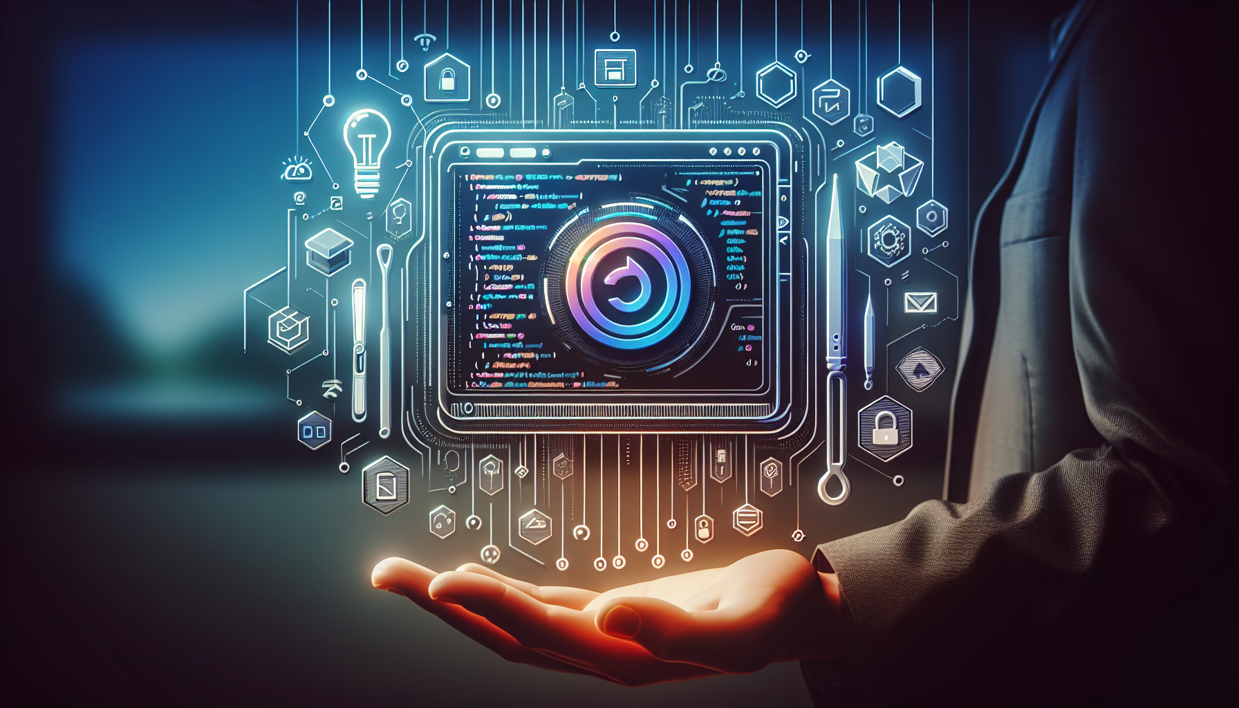 Grafika ilustrująca: Google dodał hooks do Gemini CLI – i nagle możesz kontrolować, co AI robi z Twoimi danymi