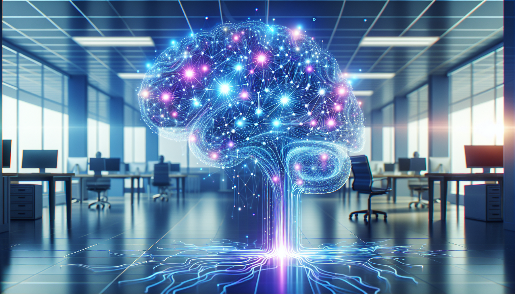 Grafika ilustrująca: ChatGPT w biurze: trzykrotny skok w 2026 roku i jedno wielkie ostrzeżenie