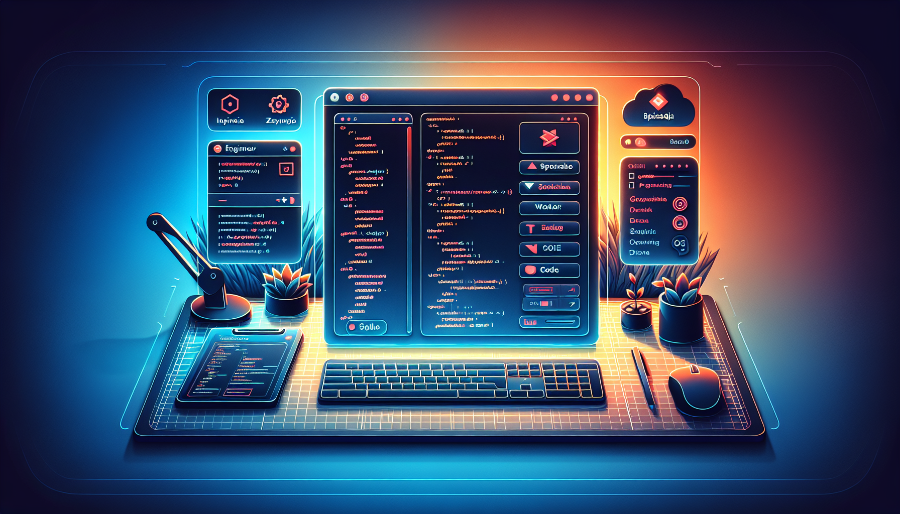 Grafika ilustrująca: Inżynierowie AI przesiadają się na Rust. Dlaczego?