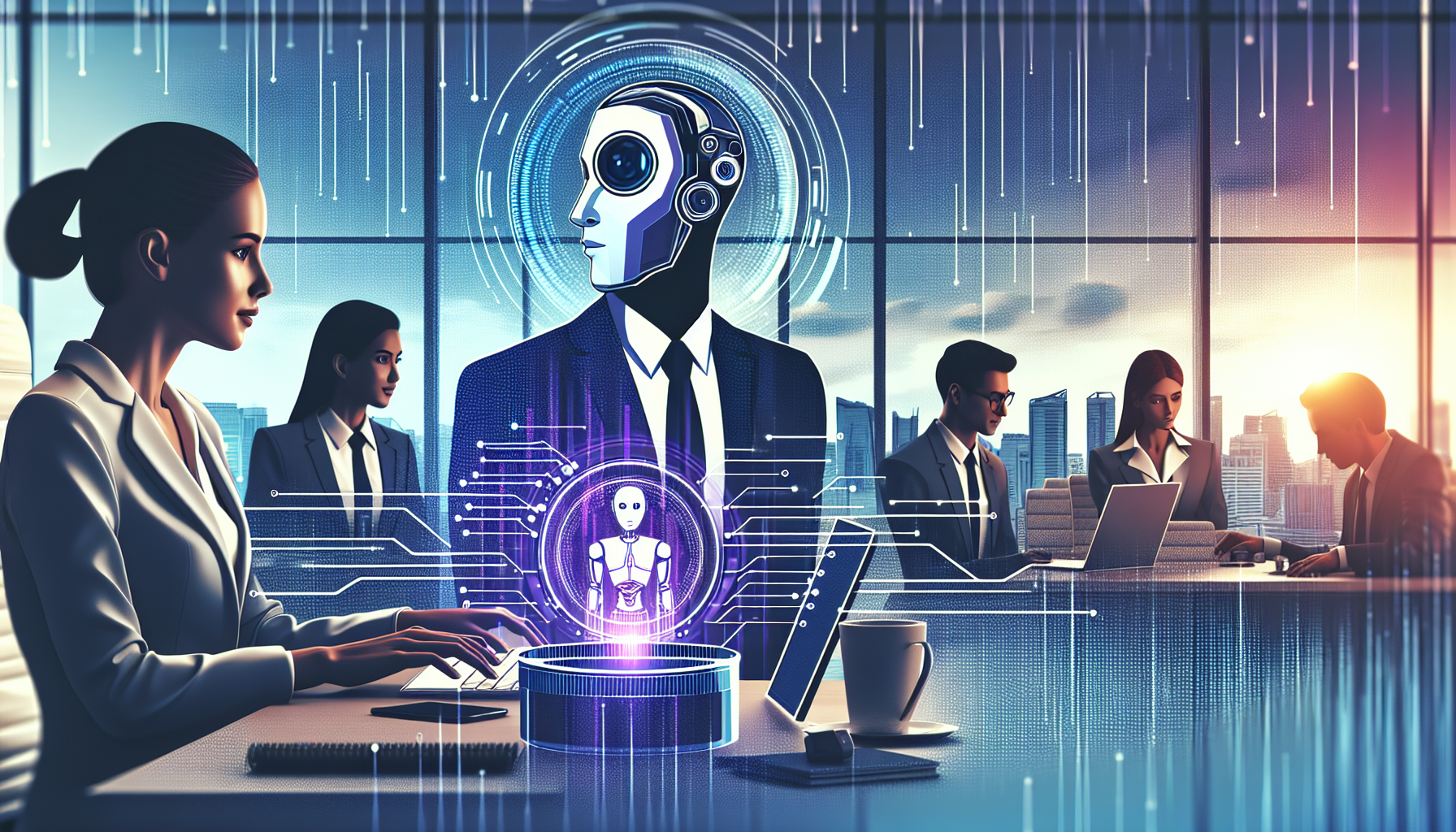 Grafika ilustrująca: Jak bank z Kolumbii tworzy kampanie marketingowe przez AI