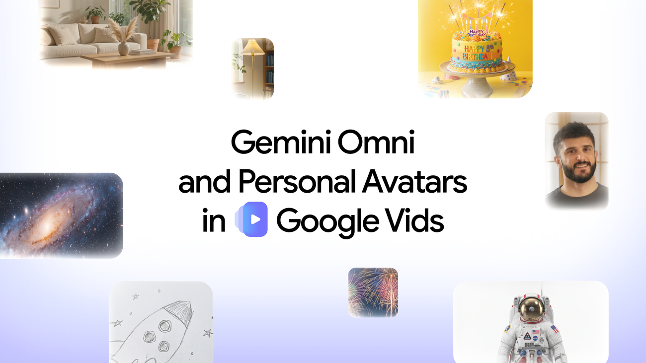 Google Vids dostaje Gemini Omni i osobiste awatary. Tworzysz wideo tekstem