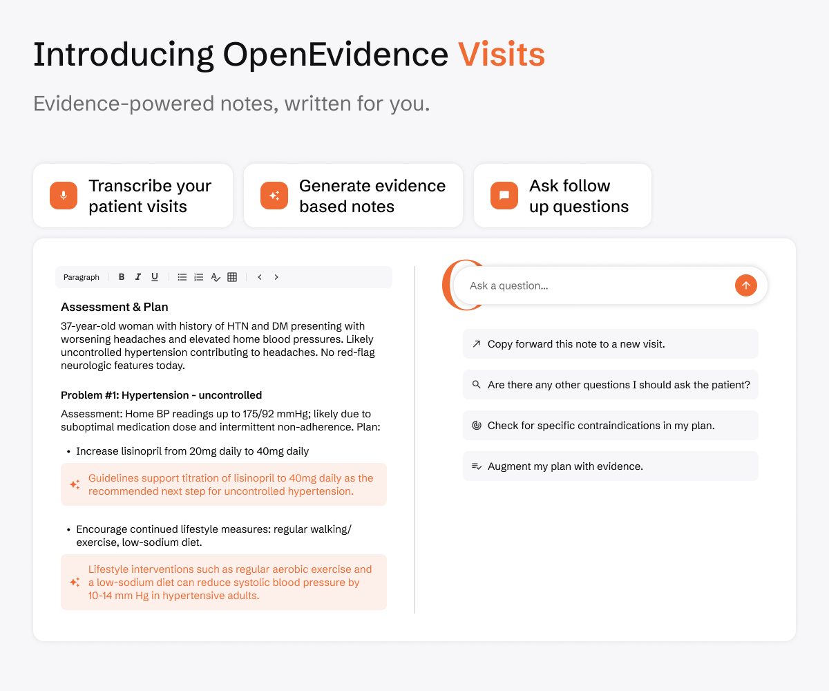OpenEvidence, the ChatGPT for doctors, raises $200M at $6B valuation &nbsp; | TechCrunch