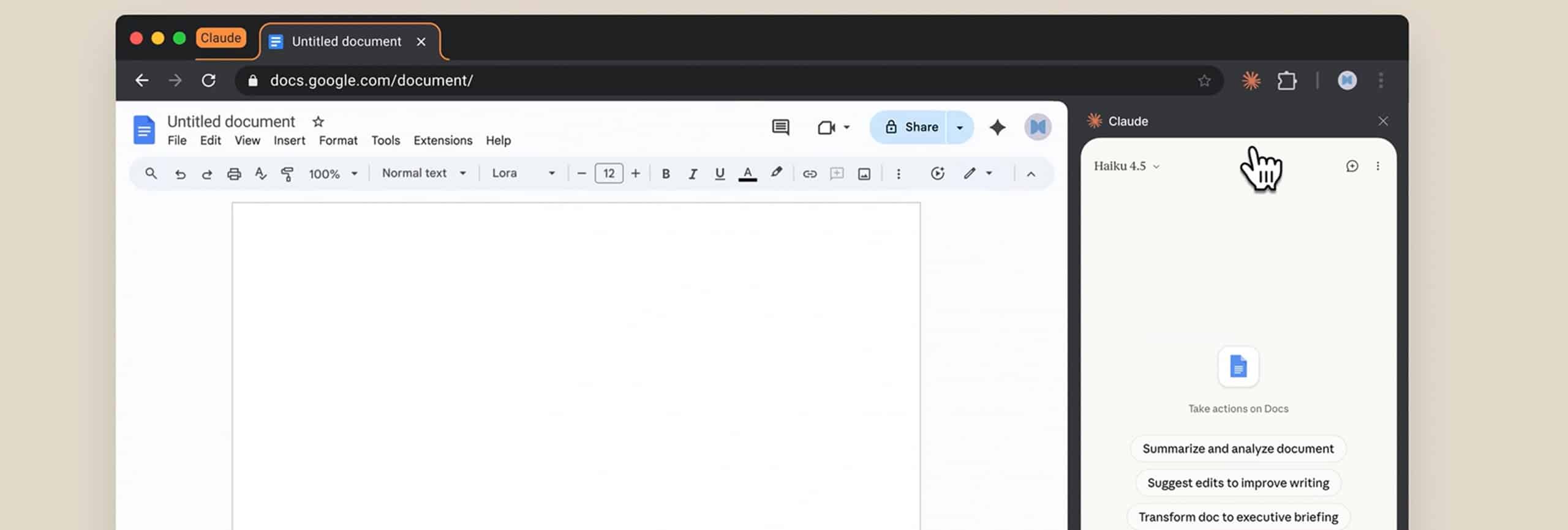 Claude jako rozszerzenie Chrome – AI zawsze pod ręką