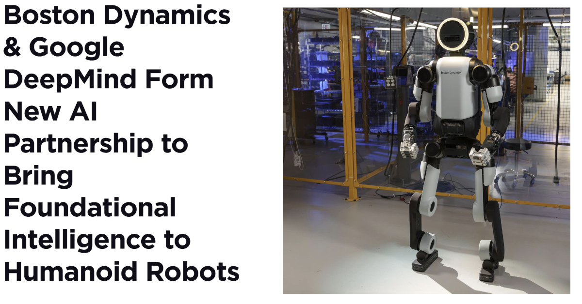 Atlas od Boston Dynamics dostał mózg od Google. Hyundai testuje w fabryce