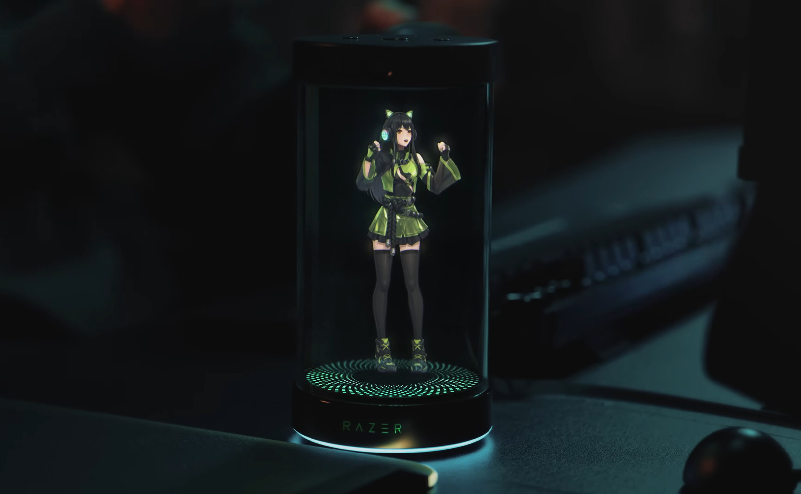 Razer zamknął AI w szklanym słoju. I to działa