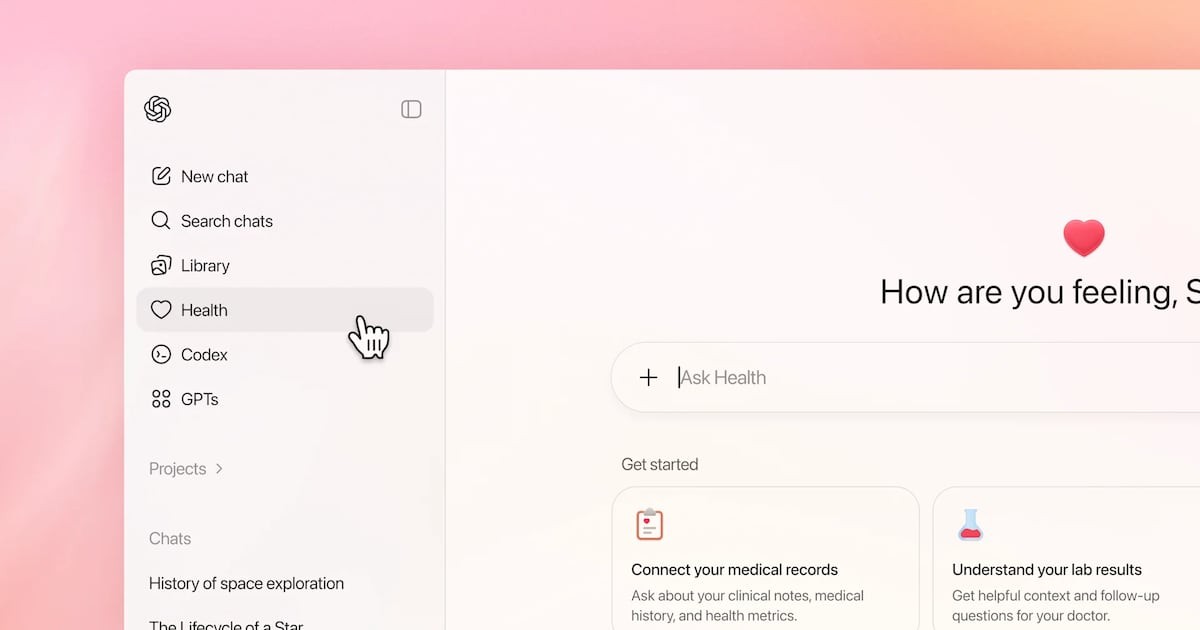 ChatGPT Health – Twoja sztuczna inteligencja zna Twoją kartę pacjenta