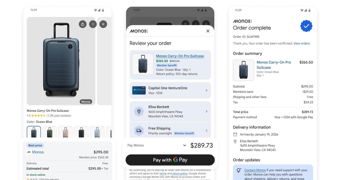 Google chce, żebyś kupował przez Gemini. Sklepy się boją