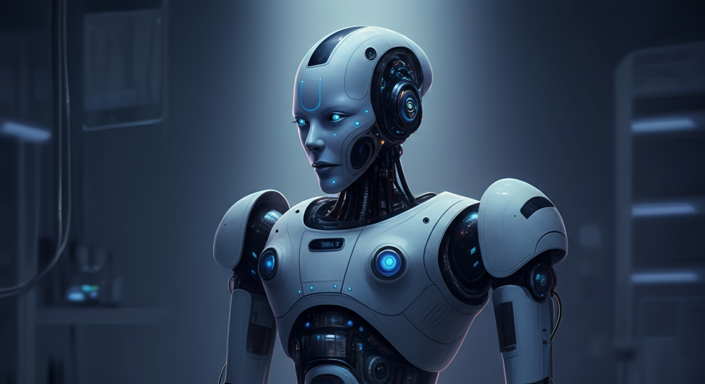 Ilustracja AI: Koniec ery eksperymentów: AI w 2026 przestaje gadać i zaczyna działać - kategoria Robotyka