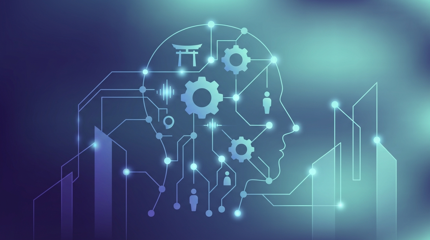 Ilustracja AI: Jak japoński gigant budowlany szkoli pracowników przez ChatGPT - kategoria LLM