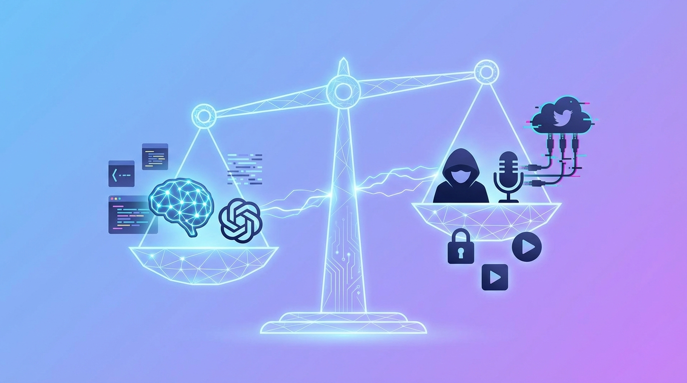 Ilustracja AI: OpenAI pokazuje, jak hakerzy łączą AI z mediami społecznościowymi - kategoria Regulacje