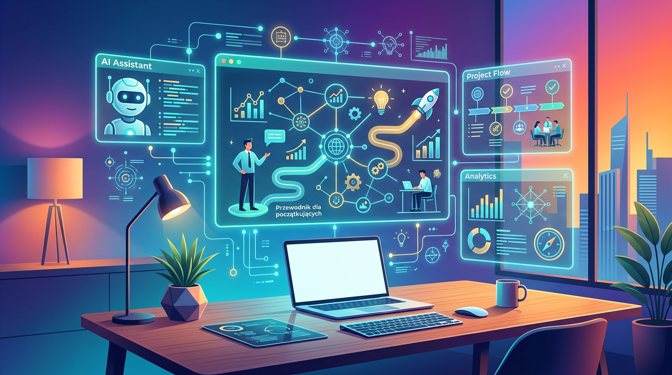 Grafika ilustrująca: Jak działa baza wektorowa AI? Przewodnik dla początkujących