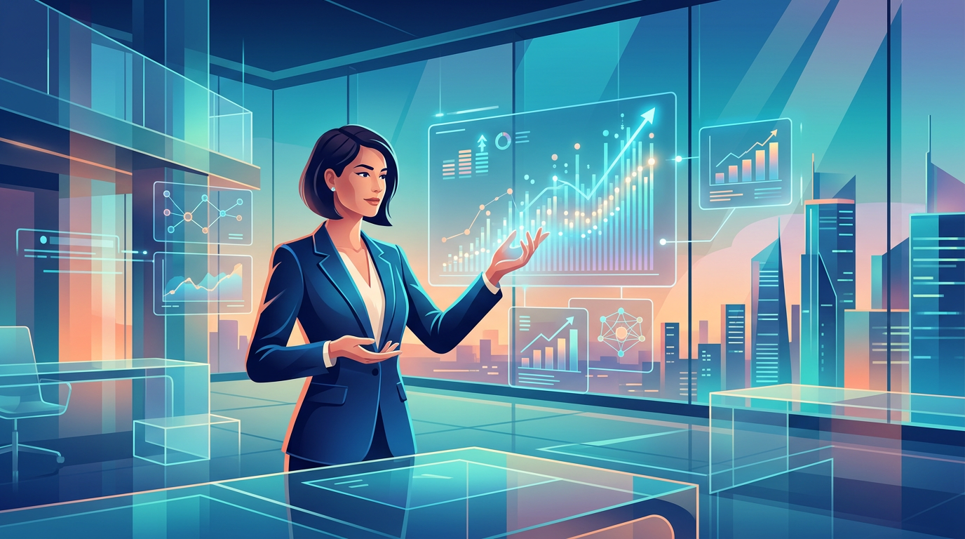 Grafika ilustrująca: Była menedżerka vivo zebrała 100 milionów na AI lustro