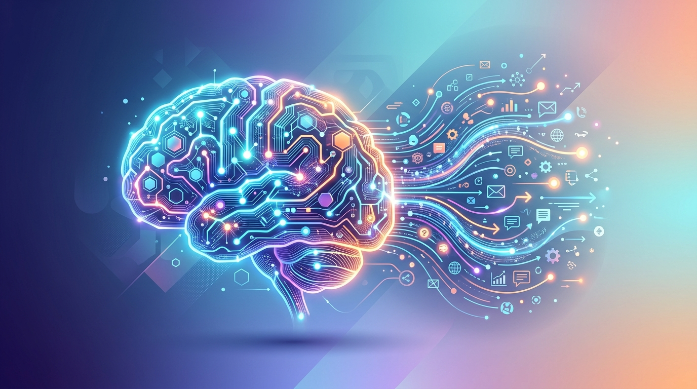 Grafika ilustrująca: Jak używać ChatGPT do tworzenia treści na social media