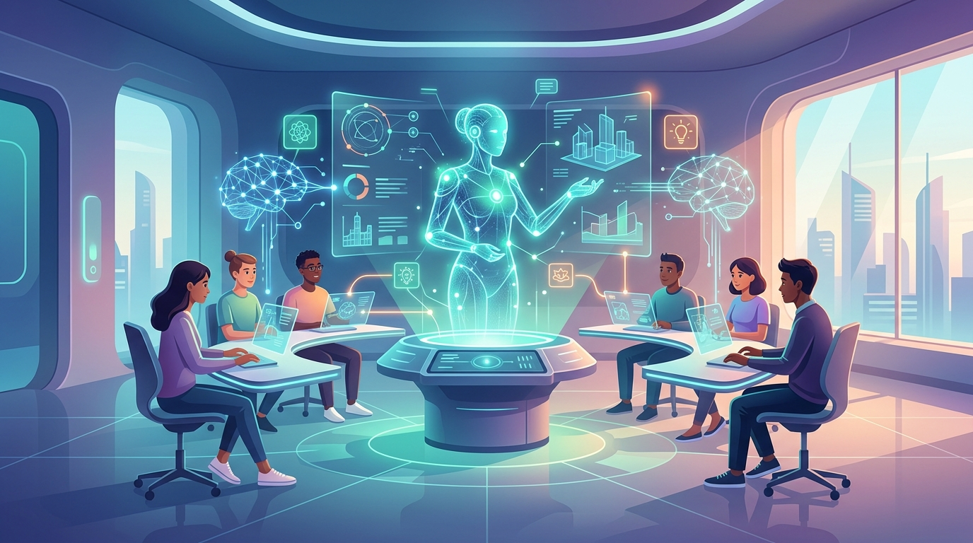 Grafika ilustrująca: Jak podłączyć ChatGPT do własnej aplikacji przez API OpenAI