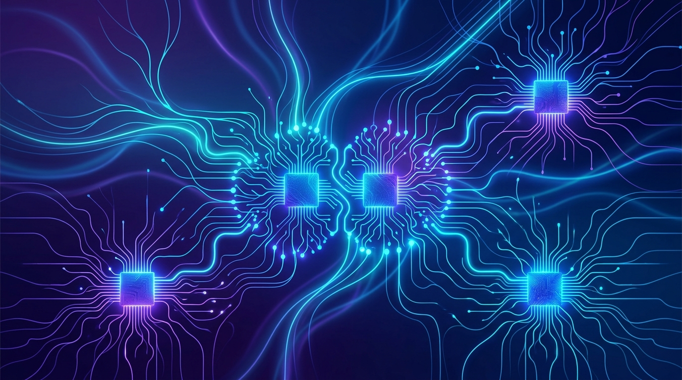 Grafika ilustrująca: Google celował w OpenAI. Trafił w NVIDIĘ