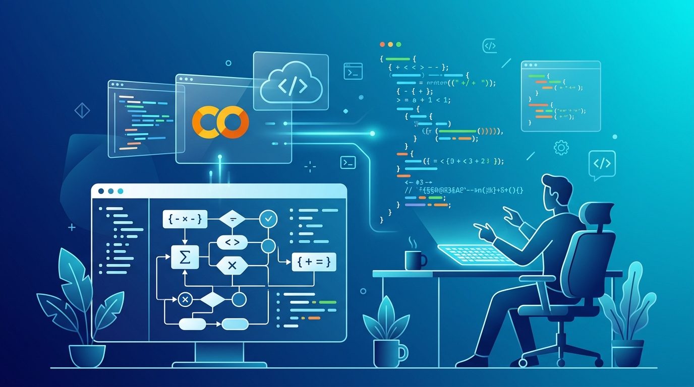 Grafika ilustrująca: Google Colab trafia do VS Code – oficjalne rozszerzenie już działa