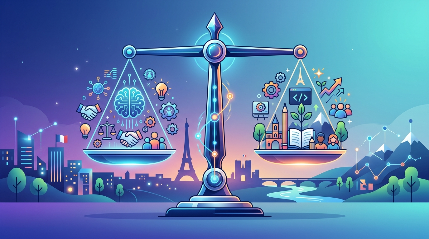 Grafika ilustrująca: Indie mogą uczyć się od Francji. Ale czy chcą?