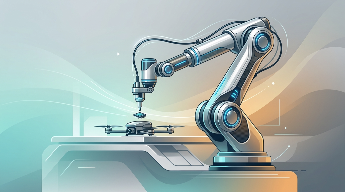 Grafika ilustrująca: 20-latek buduje drony, które dostarczą paczkę za 5 groszy