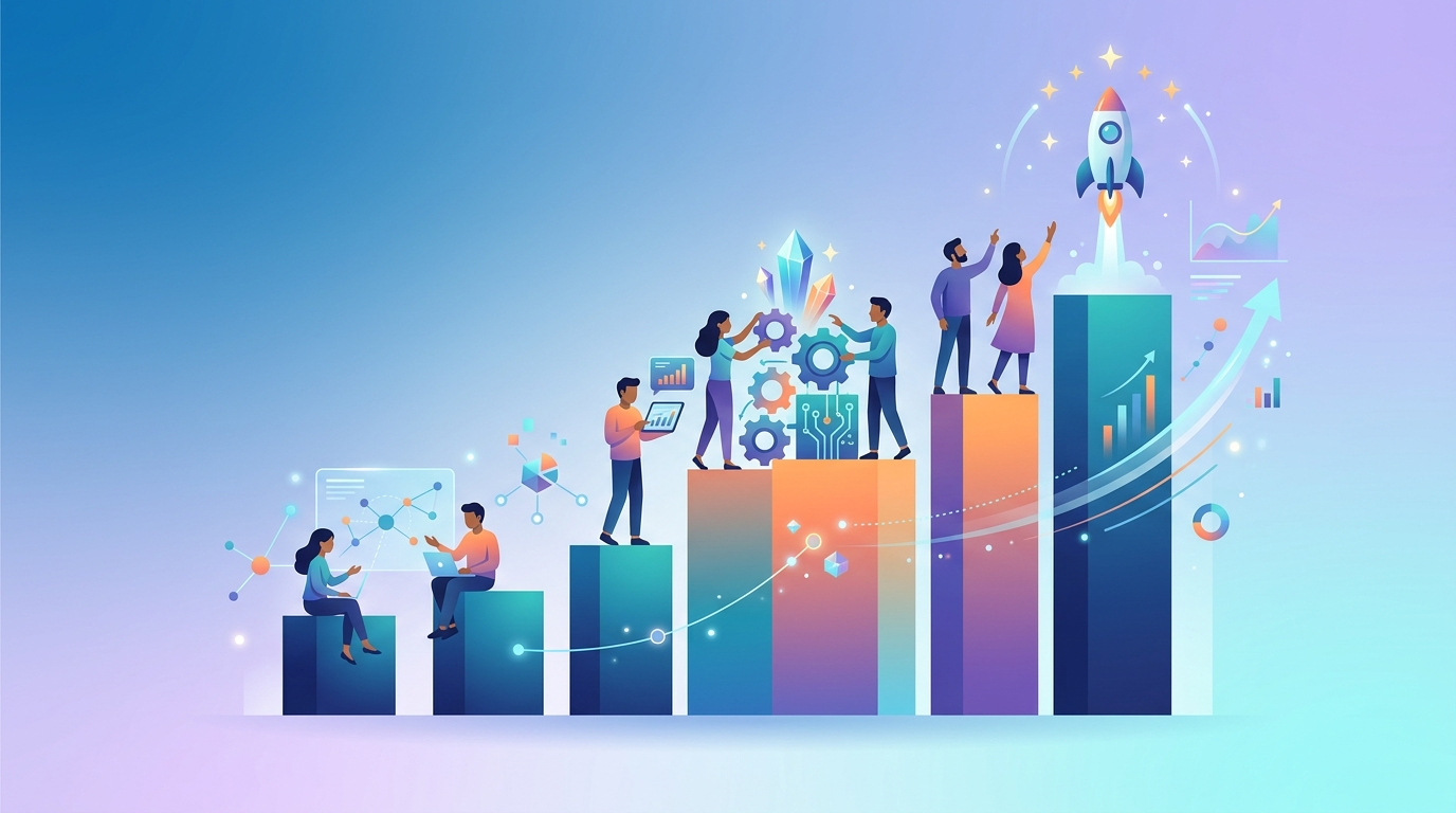 Grafika ilustrująca: Młodzi Hindusi budują startupy AI. Najmłodszy ma 19 lat