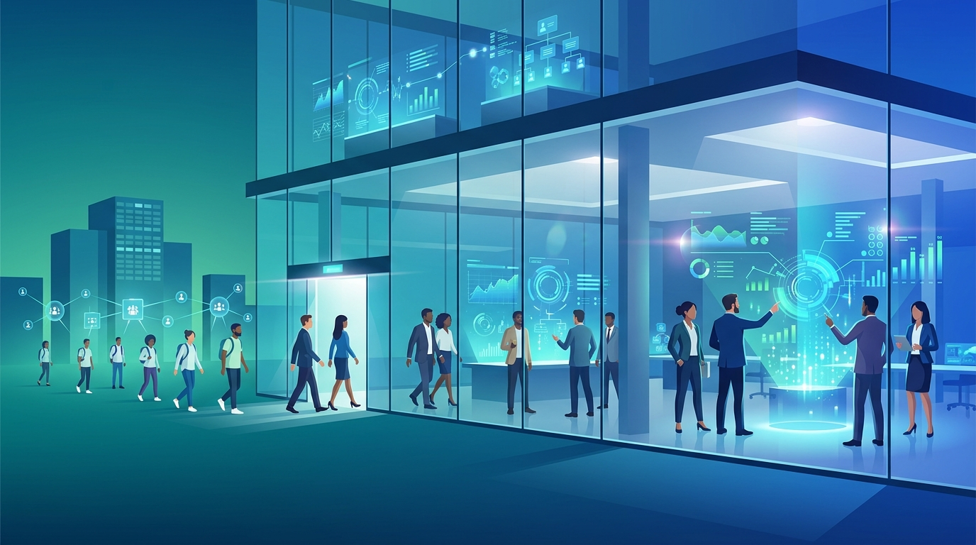 Grafika ilustrująca: Giganci AI rezygnują z IPO. Dlaczego wolą zostać prywatnymi?