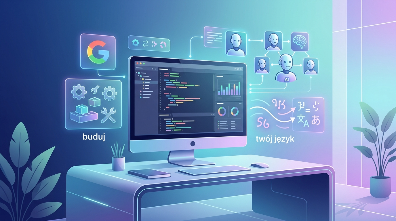 Grafika ilustrująca: Google ADK dla Go: buduj agentów AI w swoim języku