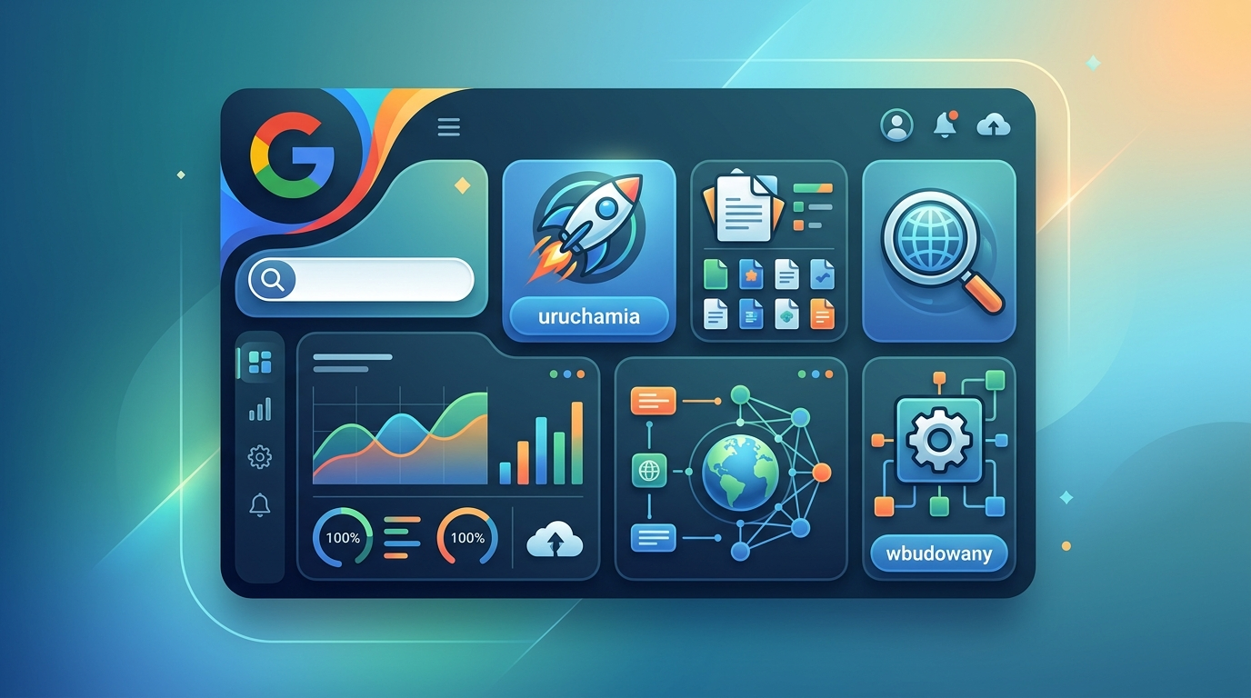 Grafika ilustrująca: Google uruchamia File Search – RAG wbudowany w Gemini API