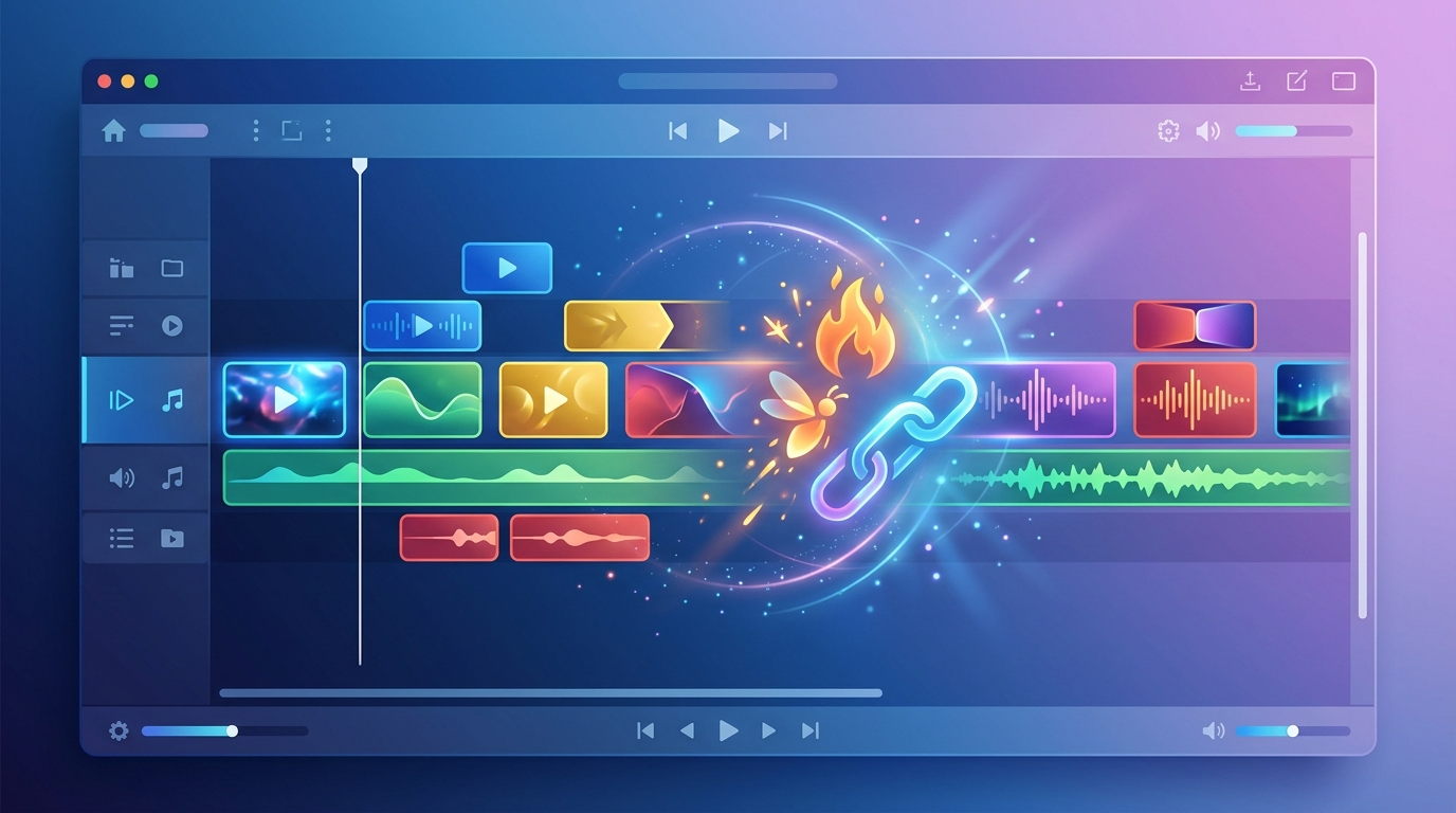 Grafika ilustrująca: Adobe Firefly łączy siły z ElevenLabs, OpenAI i Runway