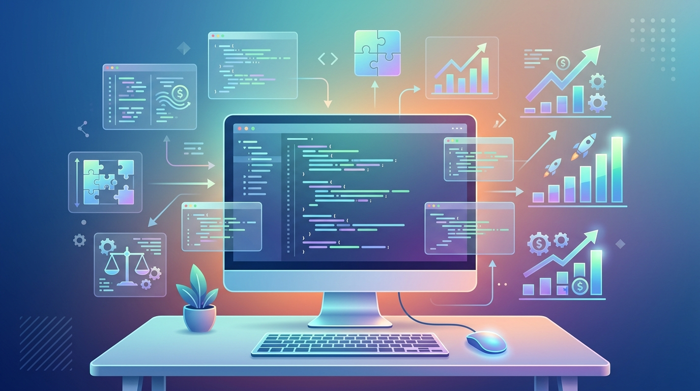 Grafika ilustrująca: AI zmienia zasady gry w finansowaniu startupów na etapie seed