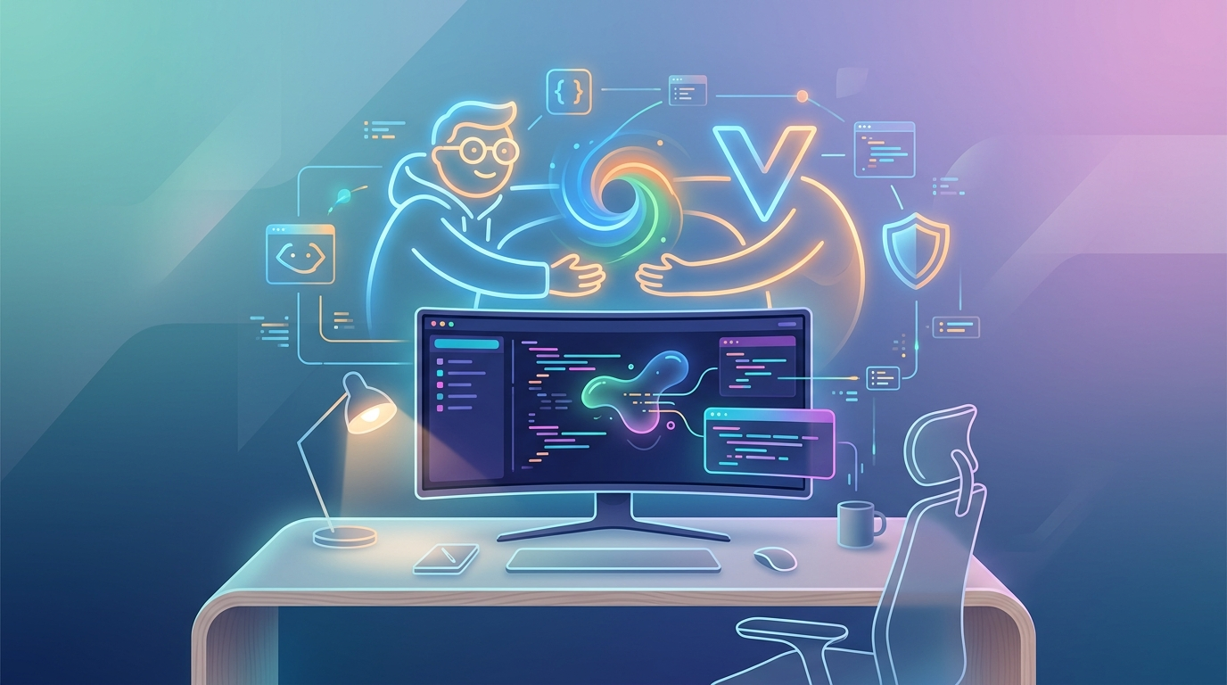 Grafika ilustrująca: Hugging Face i VirusTotal łączą siły w walce z malware w AI