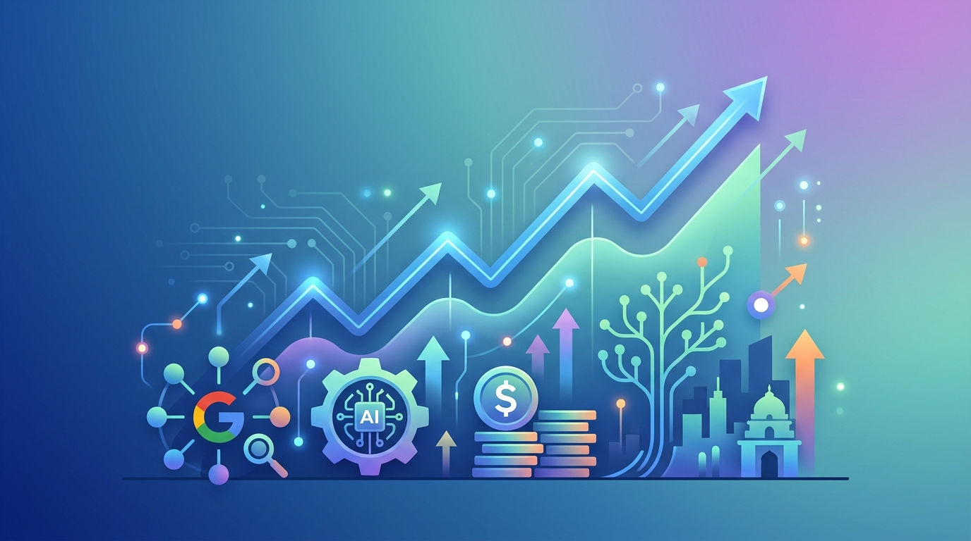 Grafika ilustrująca: Google stawia 15 mld dolarów na Andhra Pradesh. Dlaczego nie Bangalore?
