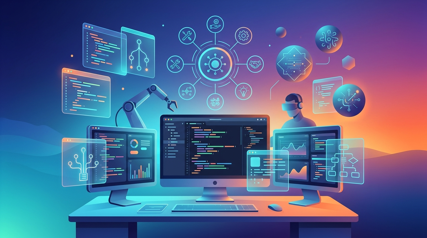 Grafika ilustrująca: Claude dostaje Agent Skills – nowa broń w walce o agentów AI