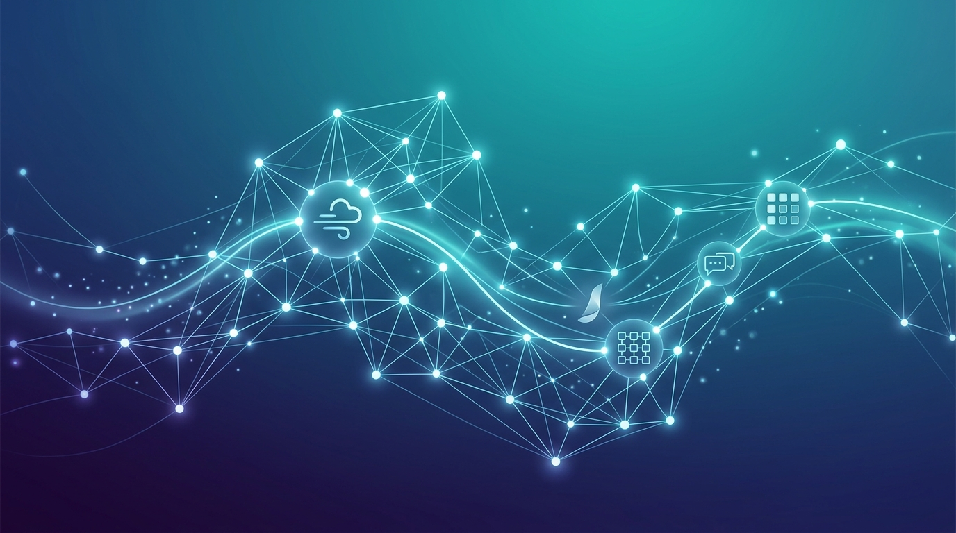 Grafika ilustrująca: Mistral AI rozmawia z Samsungiem o pamięciach. Francuzi budują