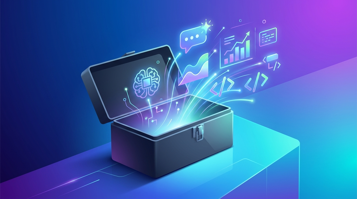 Grafika ilustrująca: Jak korzystać z ChatGPT do analizy danych bez kodowania