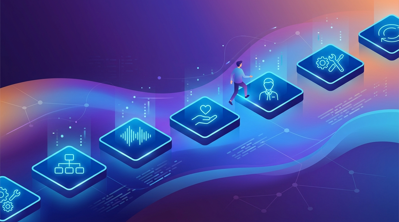 Grafika ilustrująca: Jak klasyfikować dźwięki przy pomocy AI – przewodnik praktyczny