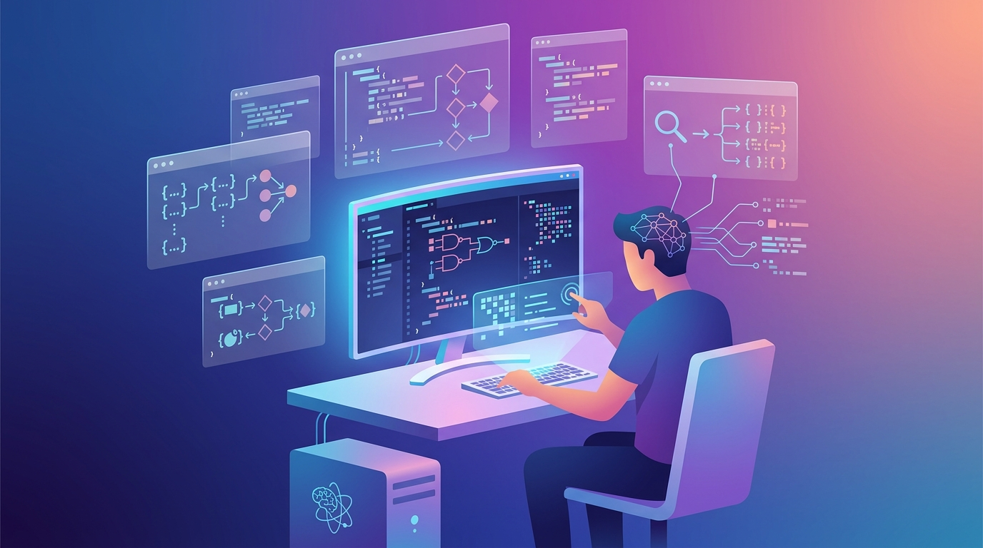 Grafika ilustrująca: ChatGPT, Codex i API OpenAI – jak działają w praktyce