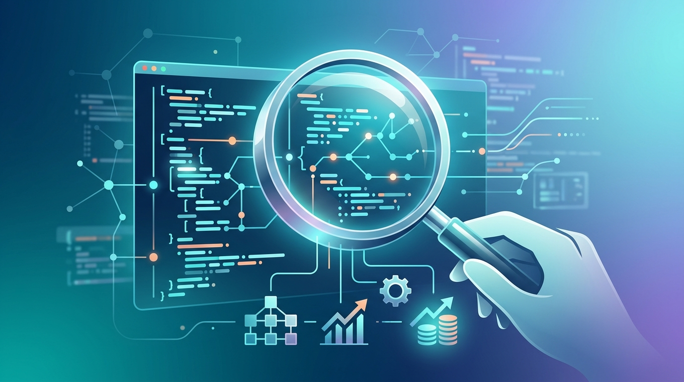 Grafika ilustrująca: Jak wdrożyć AI w małej firmie bez budżetu na IT