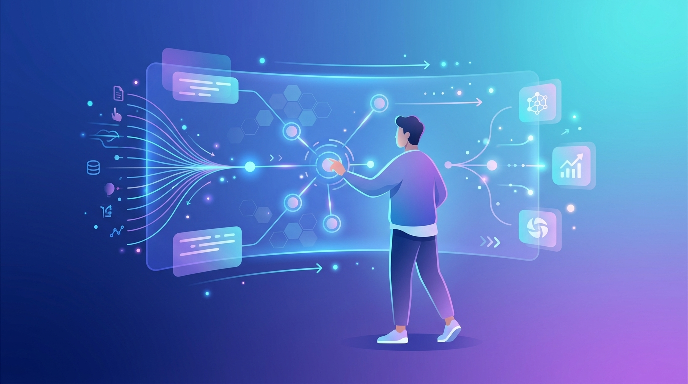 Grafika ilustrująca: Jak działa uczenie ze wzmocnieniem w dużych modelach językowych