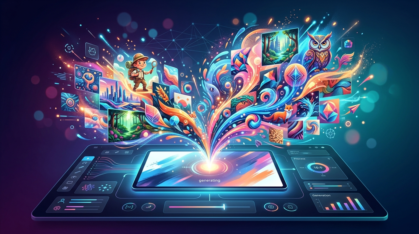 Jak generować obrazy w AI — Midjourney, DALL-E i Flux