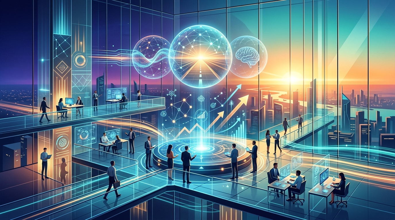 Grafika ilustrująca: HP i OpenAI skalują partnerstwo Frontier. Testy zakończone