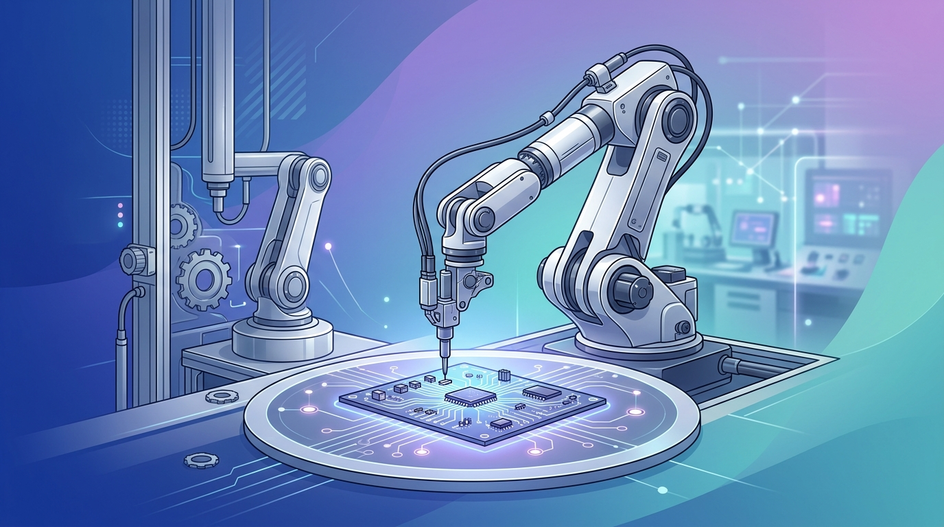 Grafika ilustrująca: Mistral AI pokazał model dla robotów. Jedna kamera i tyle
