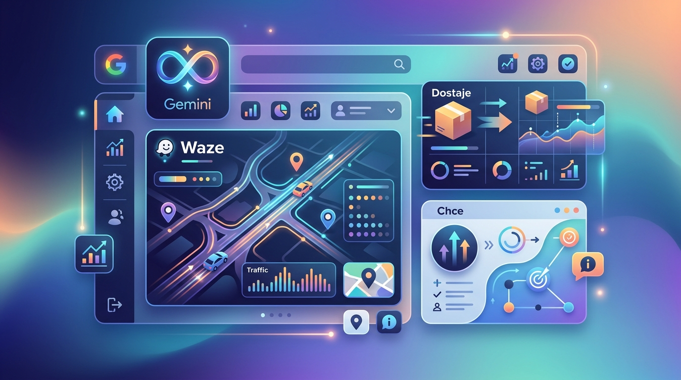 Waze dostaje Gemini AI. Google chce pokonać Apple Maps