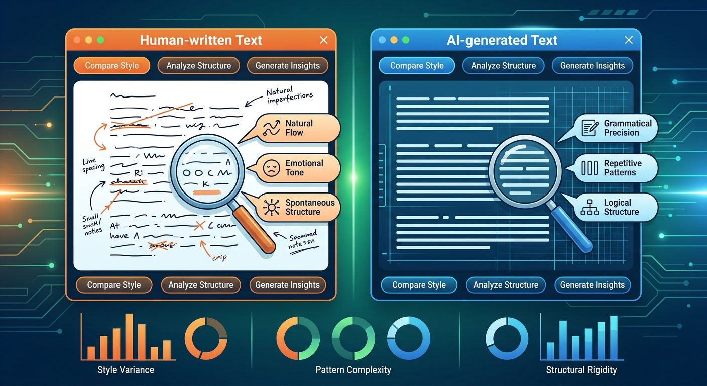 Różnice między tekstem ludzkim a AI – nie zawsze są oczywiste