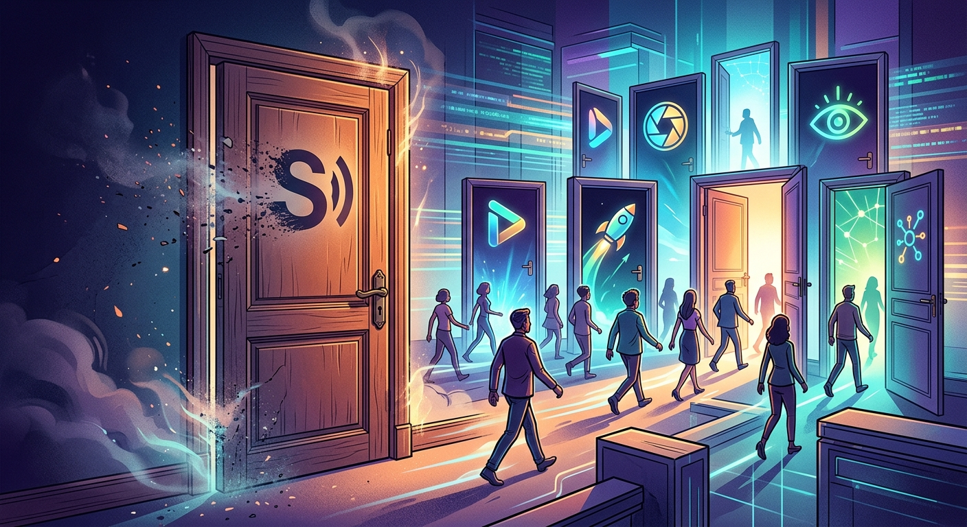 Koniec jednego gracza otwiera przestrzeń dla innych – rynek AI wideo nie zwalnia