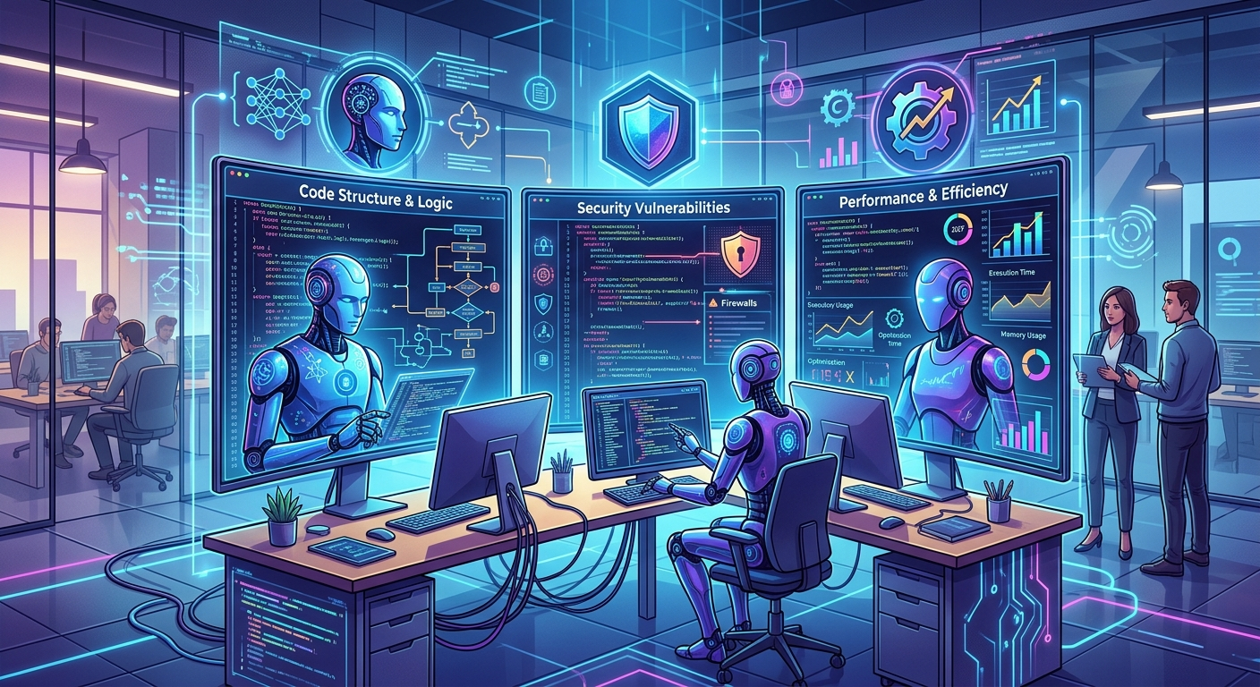 System wieloagentowy Code Review analizuje kod z różnych perspektyw jednocześnie