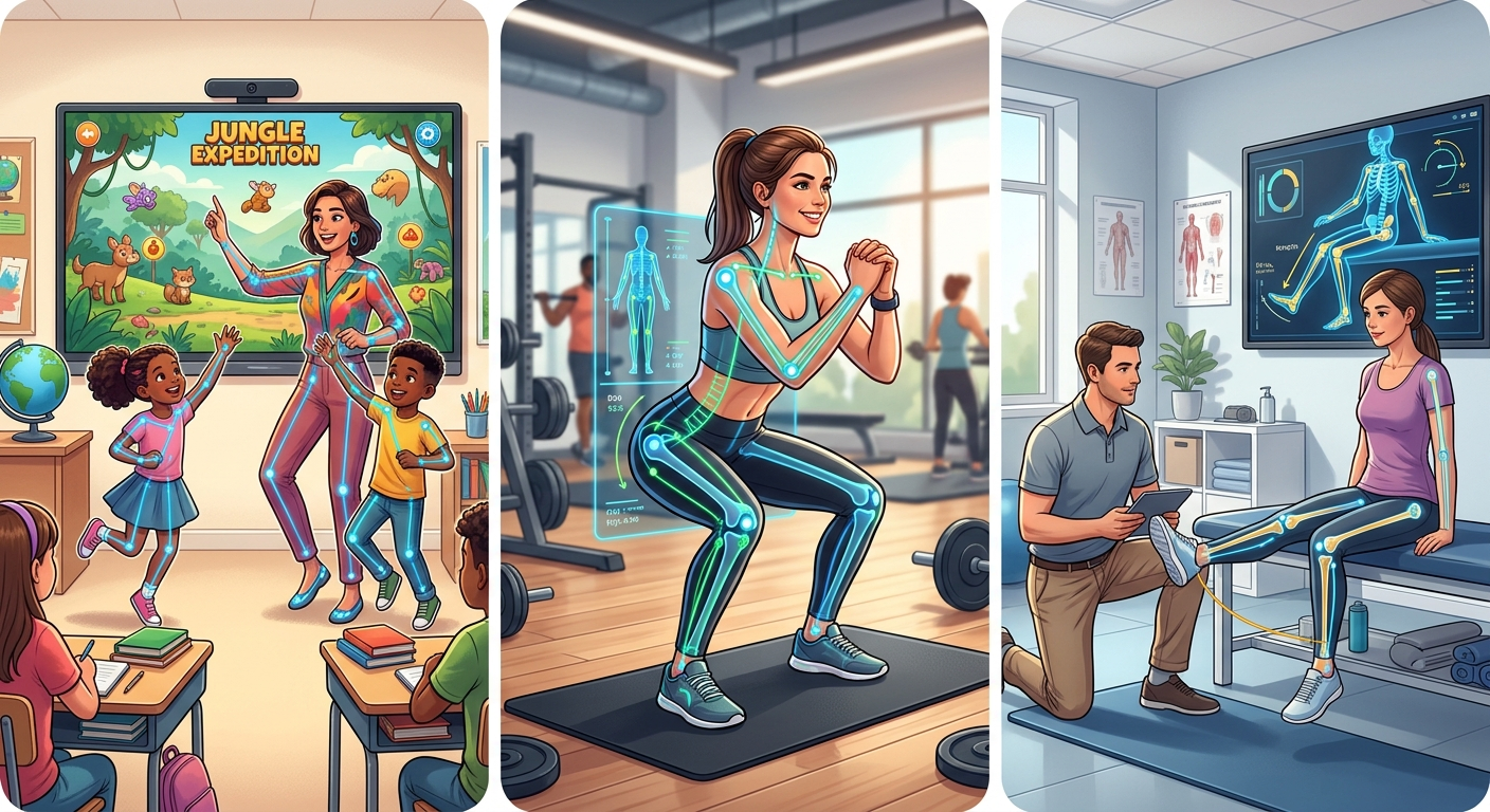 Od edukacji przez fitness po rehabilitację — MediaPipe + Gemini otwierają drzwi nie-programistom