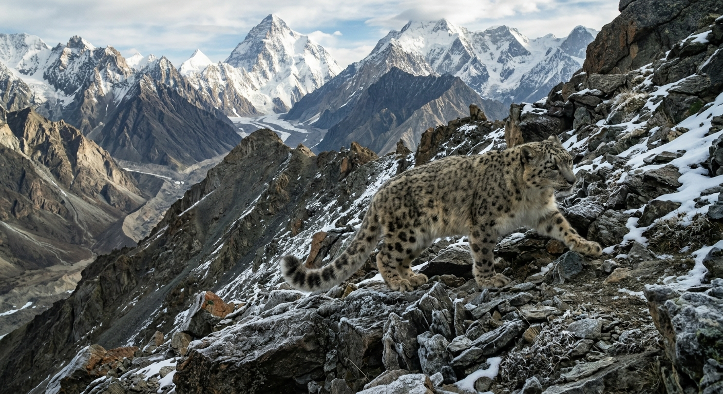 Lamparty śnieżne w Himalajach – jeden z 900 gatunków rozpoznawanych przez SpeciesNet